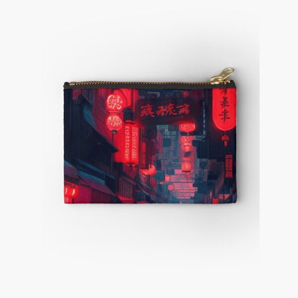 Item preview, Neon-lit chinatown designed and sold by mikaws.
