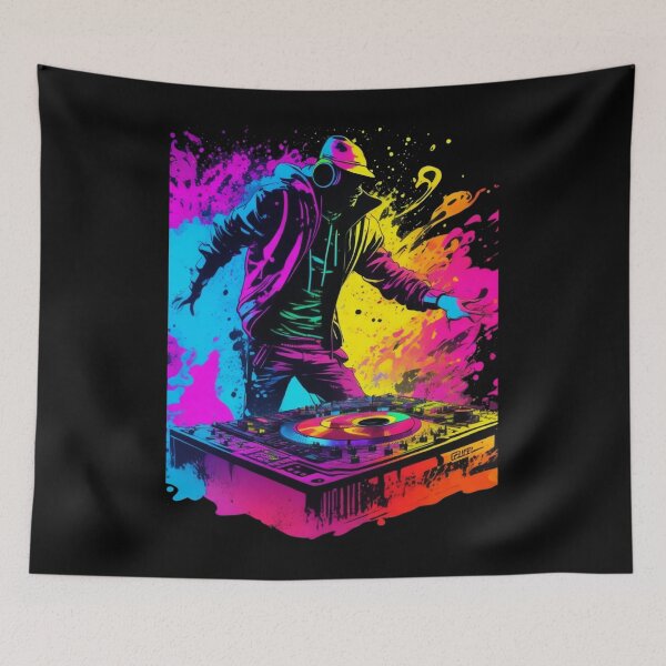 Item preview, neon dj designed and sold by Majkel & Majkel.