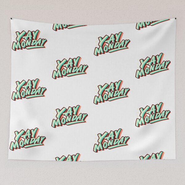 Item preview, YAY MONDAY sarcastic work office blues challenge designed and sold by w1ckerman.