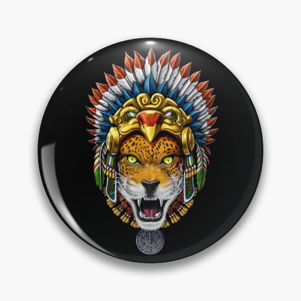Item preview, Aztec Warrior Jaguar designed and sold by underheaven.