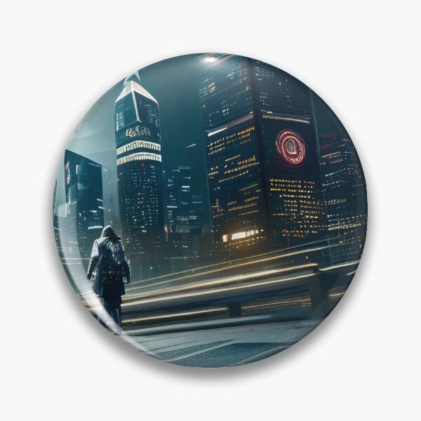 Item preview, On the way to the dark city at night designed and sold by JokeRStyles.
