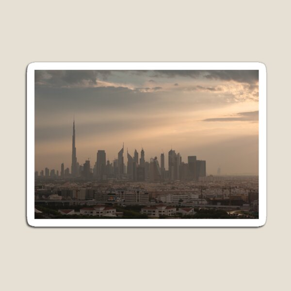 Downtown Dubai at sunset Magnet