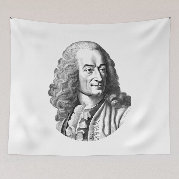 Item preview, Voltaire (21 November 1694 – 30 May 1778) designed and sold by NTGUILTY.