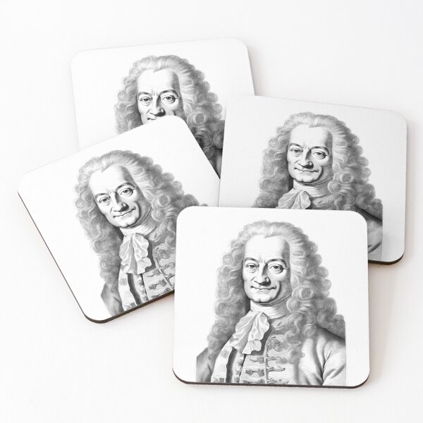 Item preview, Portrait of Voltaire (1694–1778) designed and sold by NTGUILTY.