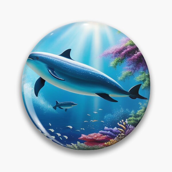 Item preview, dolphin designed and sold by JokeRStyles.