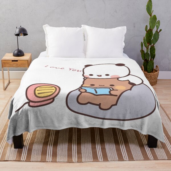Aperçu de l'œuvre Panda et Brownie - True Love BuBu DuDu Couple 2024 v37 créée et vendue par DaresToDream.