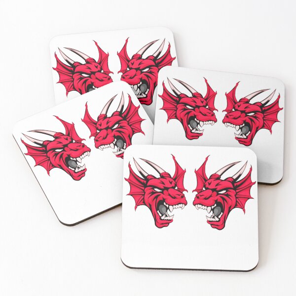 Item preview, Red dragon smashing Out | Red dragon breakthrough | Mythical Dragon | Red dragon | Dragons  designed and sold by ZingZone.