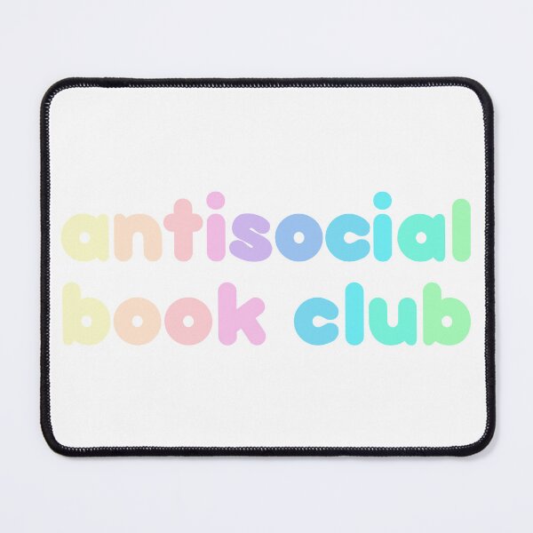 Item preview, Antisocial Book Club Pastel rainbow designed and sold by sketchedby rach.