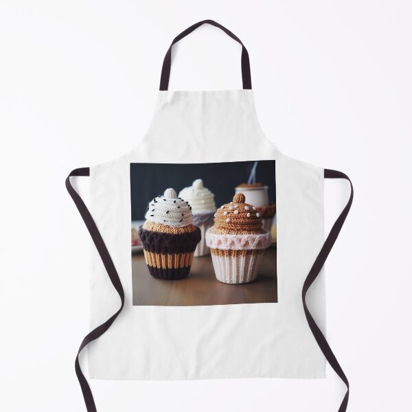 Item preview, Knitting and desserts lovers pattern designed and sold by SmileshareShop.