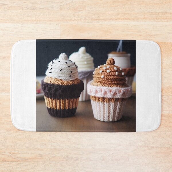 Item preview, Knitting and desserts lovers pattern  designed and sold by SmileshareShop.