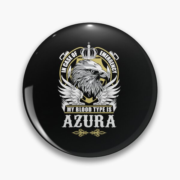 Item preview, Azura Name T - In Case Of Emergency My Blood Type Is Azura Gift Item Tee designed and sold by vrenw-ink.