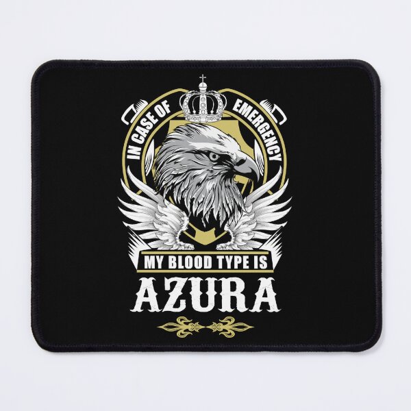 Item preview, Azura Name T - In Case Of Emergency My Blood Type Is Azura Gift Item Tee designed and sold by vrenw-ink.