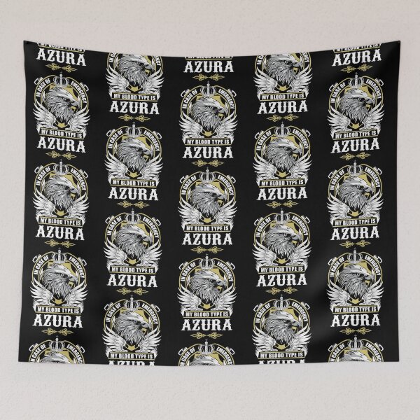 Item preview, Azura Name T - In Case Of Emergency My Blood Type Is Azura Gift Item Tee designed and sold by vrenw-ink.