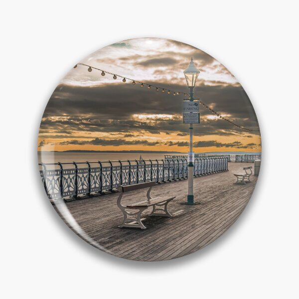 Item preview, Penarth pier sunrise designed and sold by Jinxyboy1908.