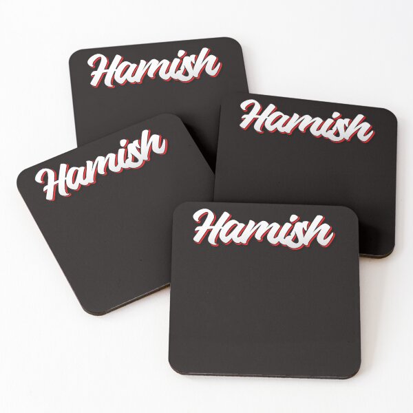 Artikelvorschau, Retro-Hamish-Namensschild entworfen und verkauft von TERESTERKE.