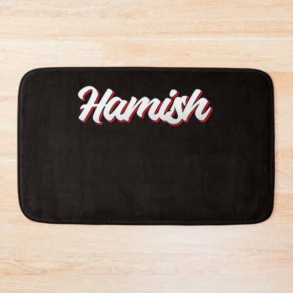 Item preview, Retro Hamish Name Label   designed and sold by TERESTERKE.