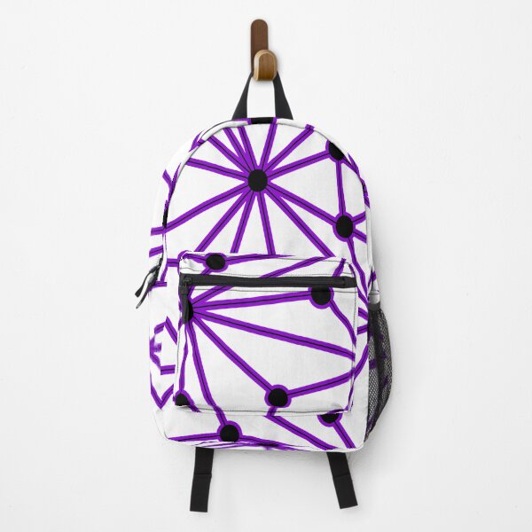 Item preview, Abstract geometric pattern - purple designed and sold by K.S ART.
