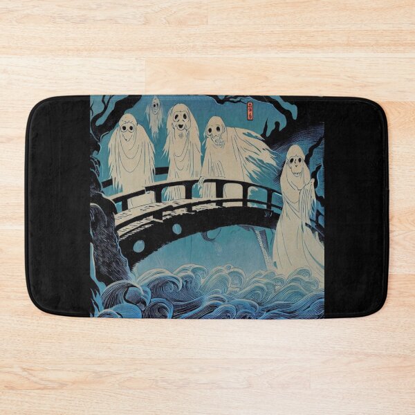 Item preview, Halloween - Haunted Bridge Woodcut 3 designed and sold by CrankyOldDude.