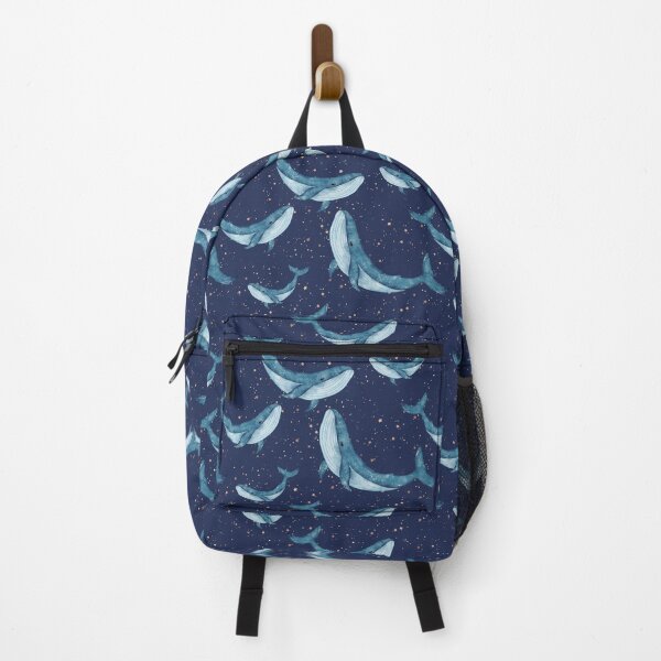 Item preview, Whales swimming in the ocean of stars designed and sold by MaddieMaddox.