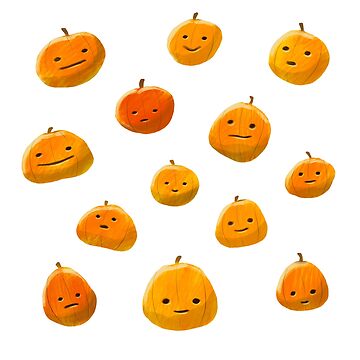 Artwork thumbnail, Cute Pumpkins | Happy Halloween pack by rudyfaber