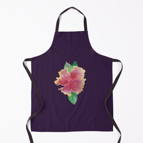 Item preview, Blackcurrant Tequila Sunrise Hibiscus Flower Water Colour Painting designed and sold by Pieretto.