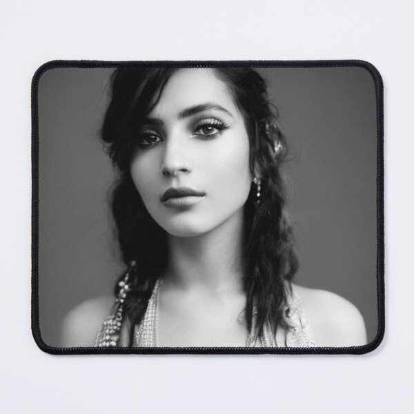 Item preview, Black & White Photograph portrait of a Beautiful Girl with Jewellry and Tattoos designed and sold by KALEIDOSCOPE UK.