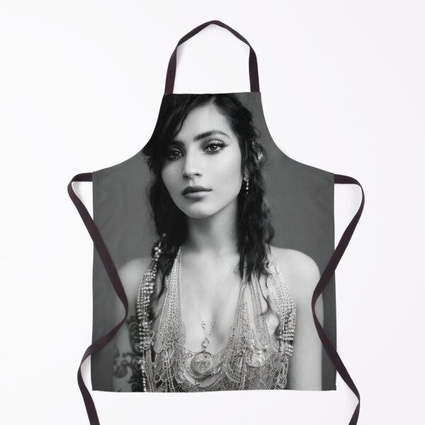 Item preview, Black & White Photograph portrait of a Beautiful Girl with Jewellry and Tattoos designed and sold by KALEIDOSCOPE UK.