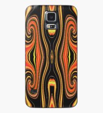 Tribal Orange Case/Skin for Samsung Galaxy