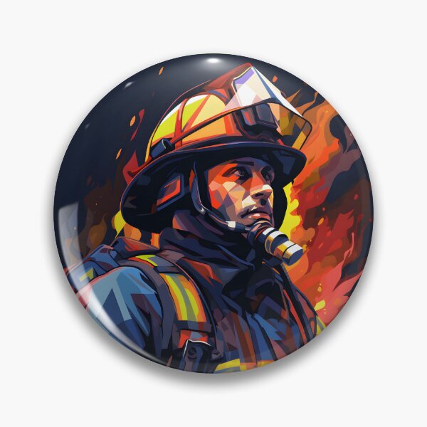 Item preview, Firefighte through AI Vector Art #6 designed and sold by PUMPITH.