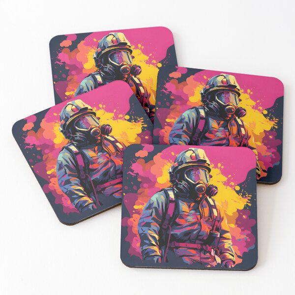 Item preview, fire fighter multi color#7 designed and sold by PUMPITH.