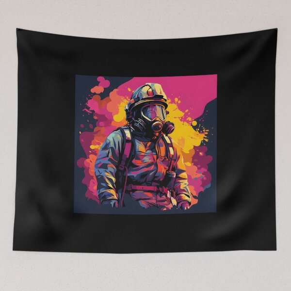 Item preview, fire fighter multi color#7 designed and sold by PUMPITH.