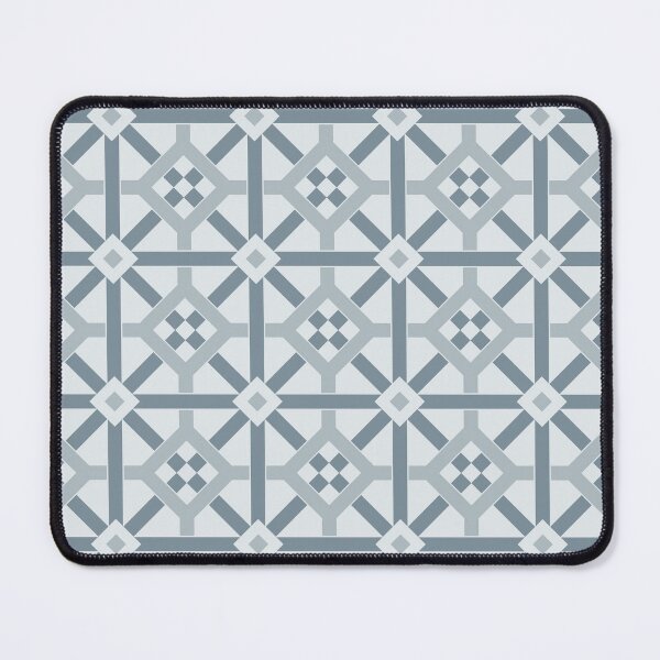 Item preview, Geometric Pattern: Seville: Bluestone Light designed and sold by Red Wolf.
