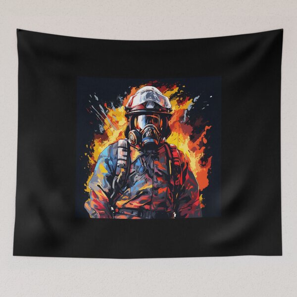Item preview, fire fighter multi color#8 designed and sold by PUMPITH.