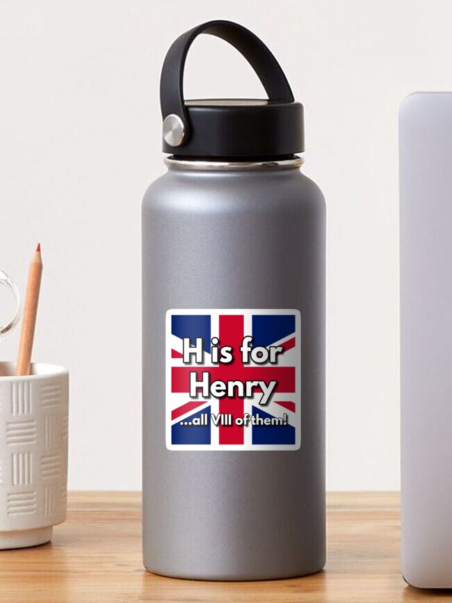 Thumbnail 1 of 3, Sticker, H is for Henry designed and sold by British-Culture.