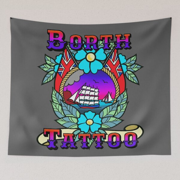 Item preview, Homeward Bound to Borth Tattoo designed and sold by Borthtattoo.