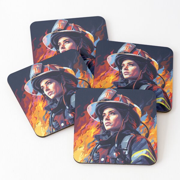 Item preview, fire fighter multi color #9 designed and sold by PUMPITH.