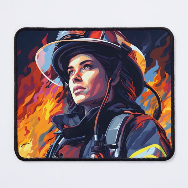 Item preview, fire fighter multi color #9 designed and sold by PUMPITH.