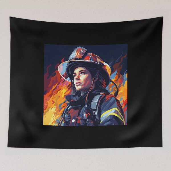 Item preview, fire fighter multi color #9 designed and sold by PUMPITH.