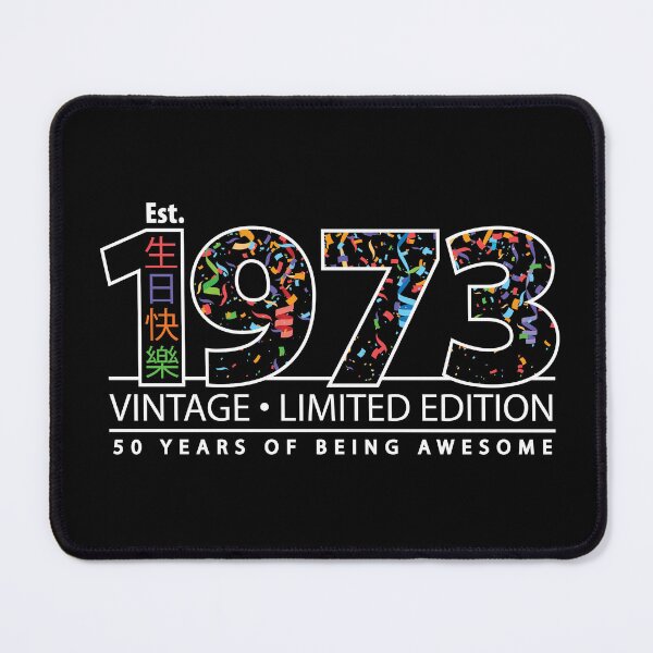 Item preview, Happy 50th Est. 1973 Vintage Limited Edition 50 Years of Being Awesome designed and sold by PCStudio57.