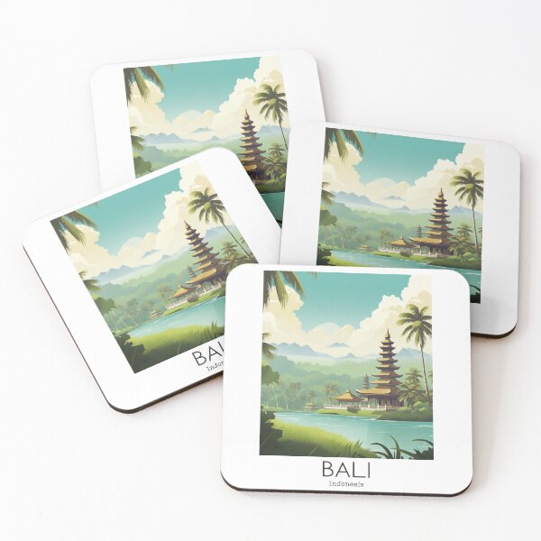 Item preview, A Vintage Travel Illustration of Bali - Indonesia designed and sold by GoodOldVintage.
