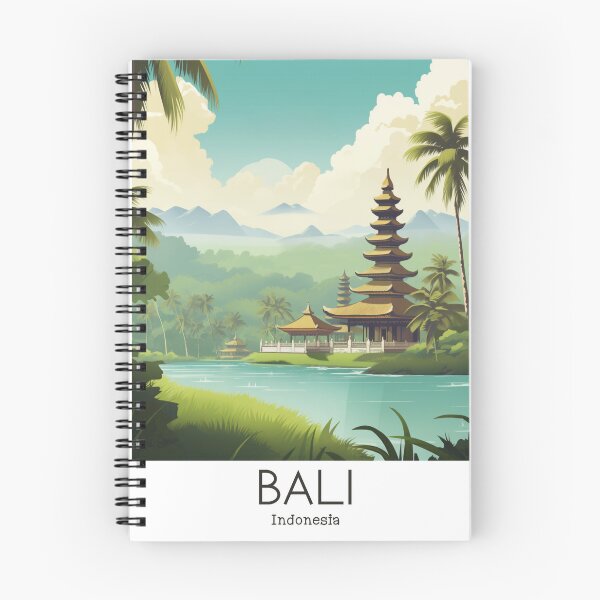 Item preview, A Vintage Travel Illustration of Bali - Indonesia designed and sold by GoodOldVintage.