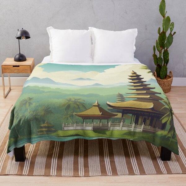 Item preview, A Vintage Travel Illustration of Bali - Indonesia designed and sold by GoodOldVintage.