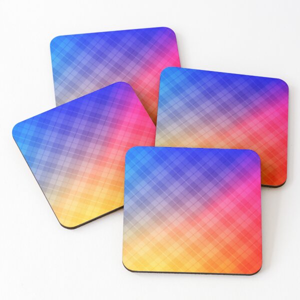 Item preview, Cute pastel rainbow gradient plaind pattern  designed and sold by Yaragold.