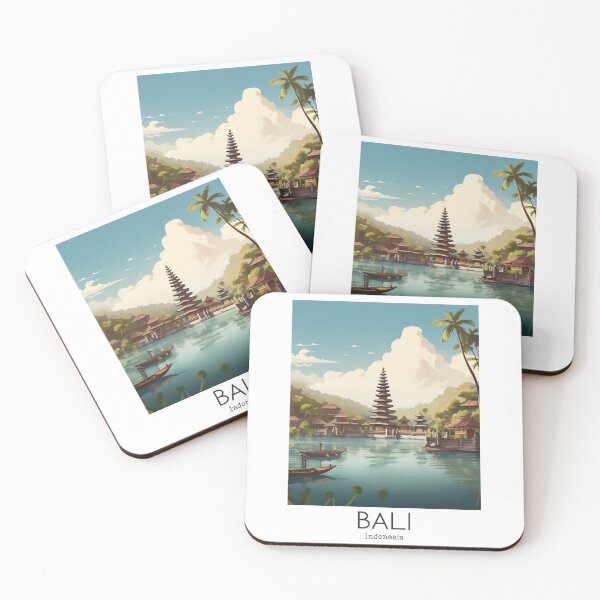 Item preview, A Vintage Travel Illustration of Bali - Indonesia designed and sold by GoodOldVintage.