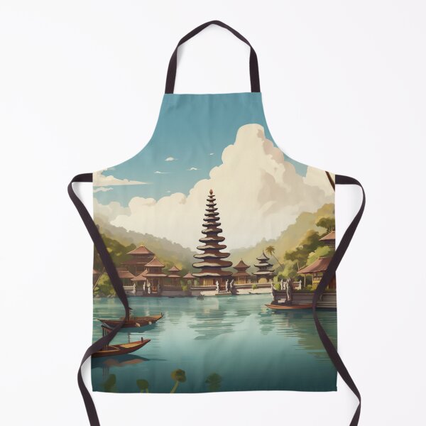 Item preview, A Vintage Travel Illustration of Bali - Indonesia designed and sold by GoodOldVintage.