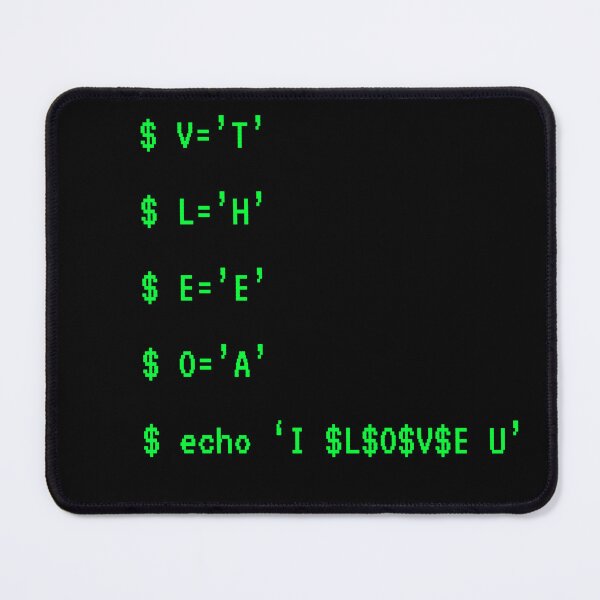 Item preview, Terminal Commands With a Hidden Meaning designed and sold by McNerdic.