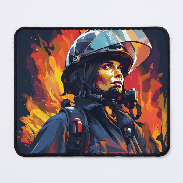 Item preview, fire fighter multi color #10 designed and sold by PUMPITH.