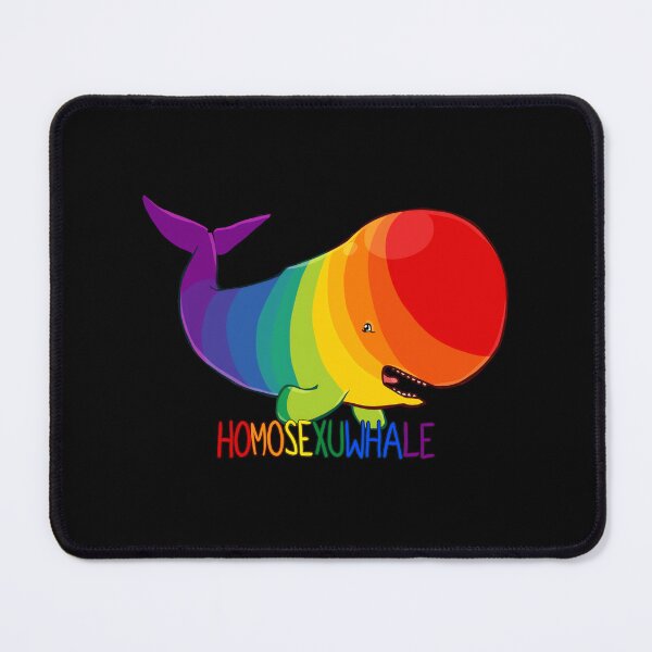 Item preview, Homosexuwhale - with text 	 designed and sold by horqvzql83.