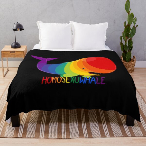 Item preview, Homosexuwhale - with text 	 designed and sold by horqvzql83.