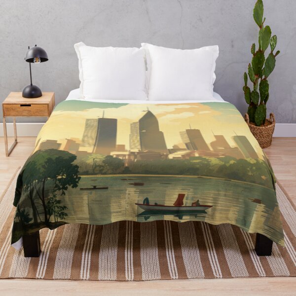 Item preview, A Vintage Travel Illustration of Jakarta - Indonesia designed and sold by GoodOldVintage.